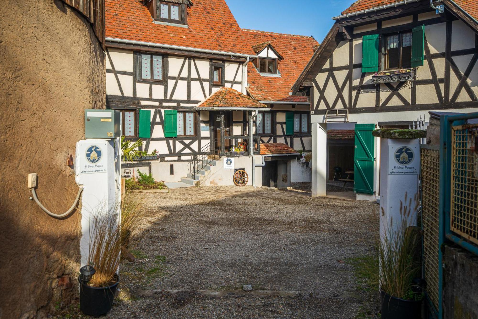 Le Vieux Pressoir Villa Dieffenthal Buitenkant foto